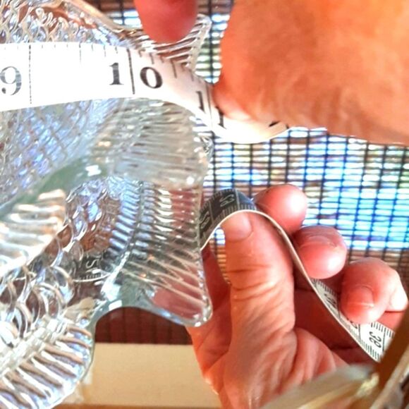 FISH & Seafood Serving 2 Trays  Glass Vintage  Not 4‎ Oven - Picture 4 of 9